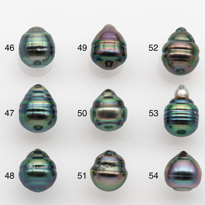 8-9mm Tahitian Pearl with High Luster and Natural Color, One Piece Undrilled for Making Jewelry, SKU # 2512TH