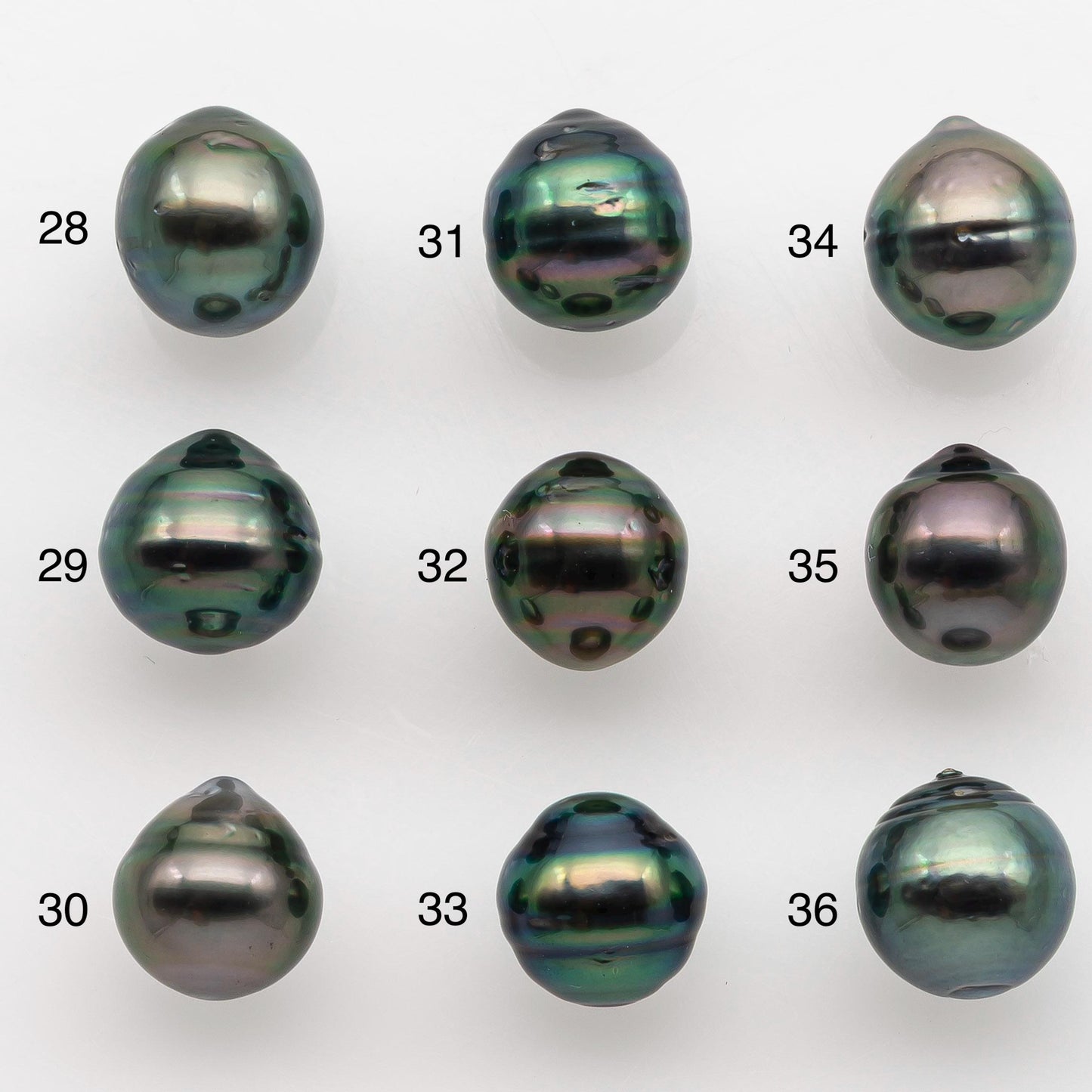 9-10mm Tahitian Pearl with High Luster and Natural Color, One Piece Undrilled for Making Jewelry, SKU # 2515TH