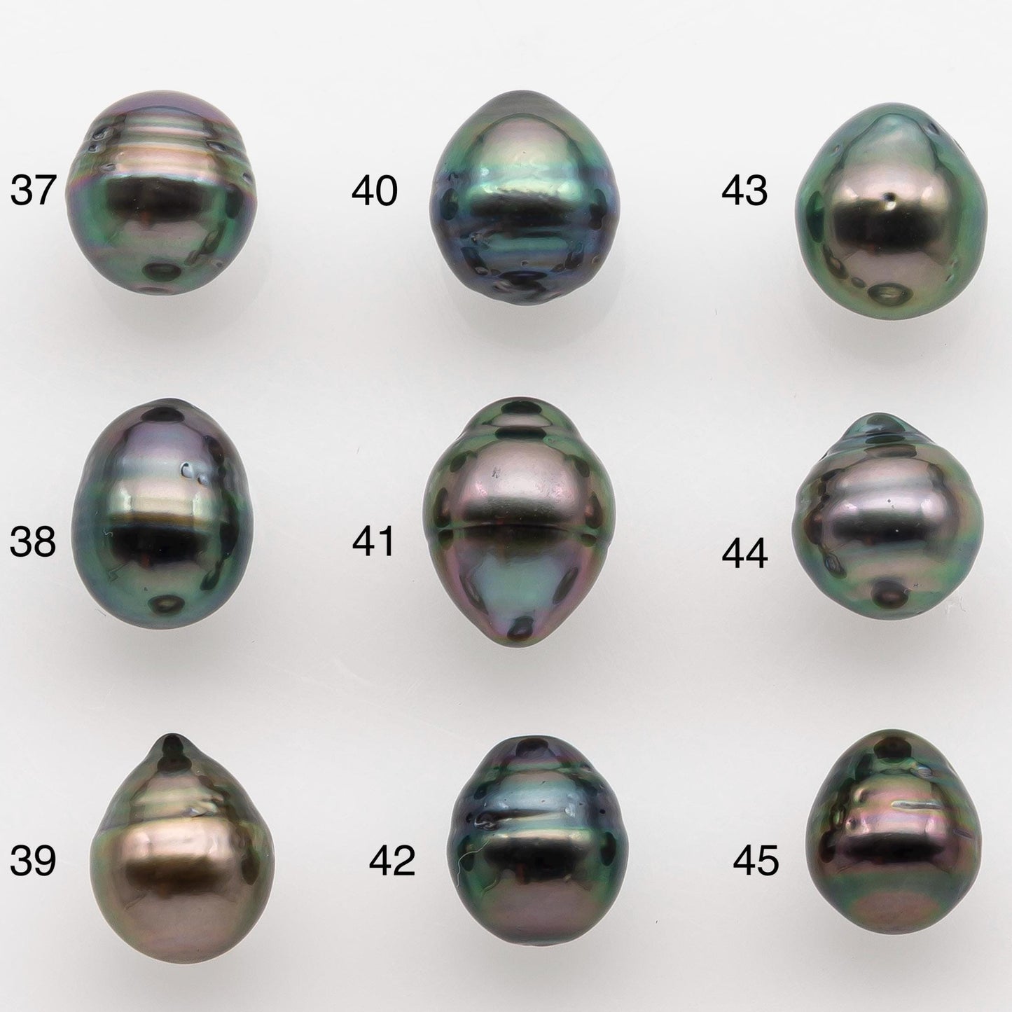 8-9mm Tahitian Pearl with High Luster and Natural Color, One Piece Undrilled for Making Jewelry, SKU # 2516TH
