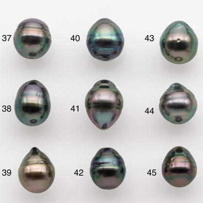 8-9mm Tahitian Pearl with High Luster and Natural Color, One Piece Undrilled for Making Jewelry, SKU # 2516TH