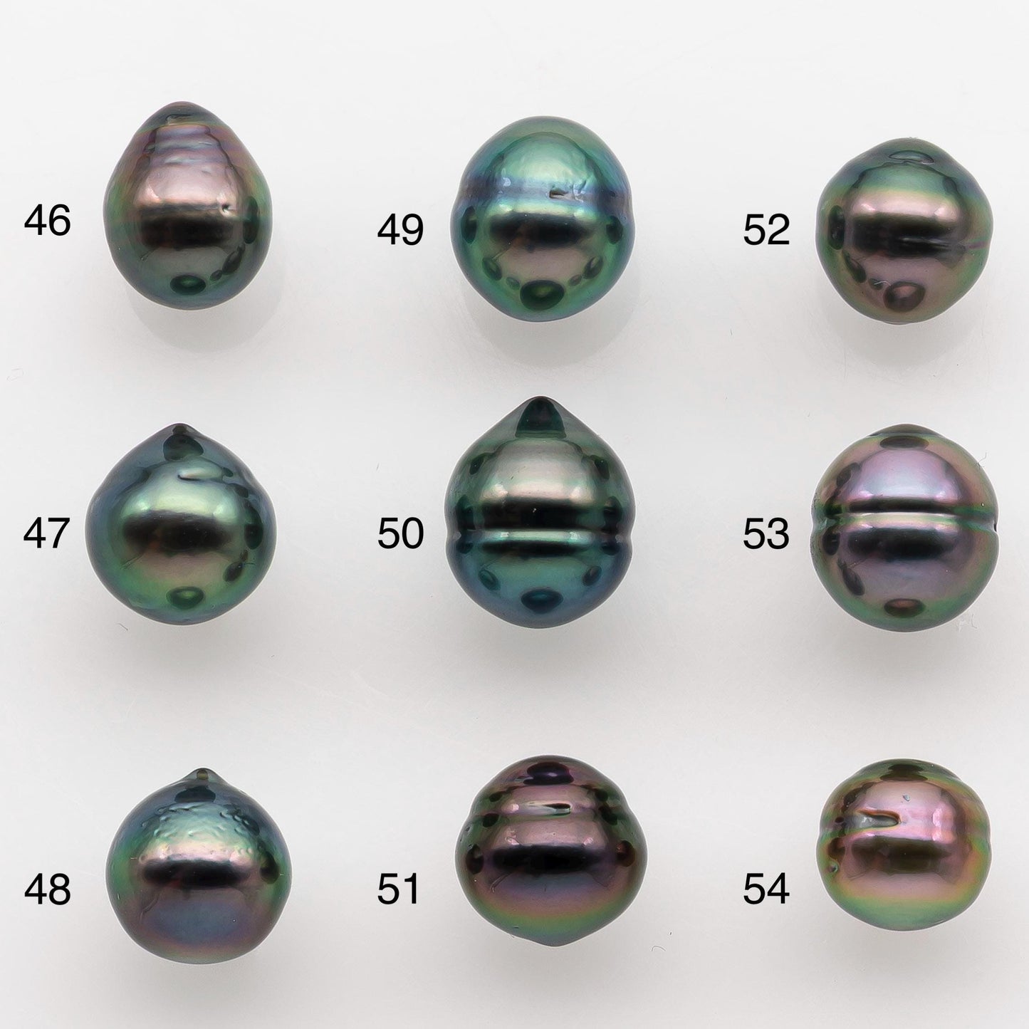 8-9mm Tahitian Pearl with High Luster and Natural Color, One Piece Undrilled for Making Jewelry, SKU # 2516TH