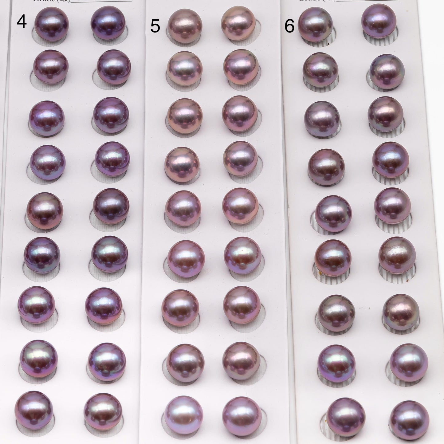 9-13mm Matching Pair Edison Pearl with Natural Colors and High Lusters, 1 Pair, Undrilled for Making Earring, SKU # 2517EP