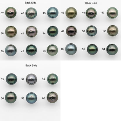 12-13mm Tahitian Pearl in Amazing High Luster and Natural Color, One Piece Undrilled for Making Jewelry, SKU # 2524TH