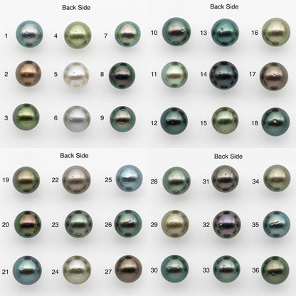 12-13mm Tahitian Pearl in Amazing High Luster and Natural Color, One Piece Undrilled for Making Jewelry, SKU # 2524TH