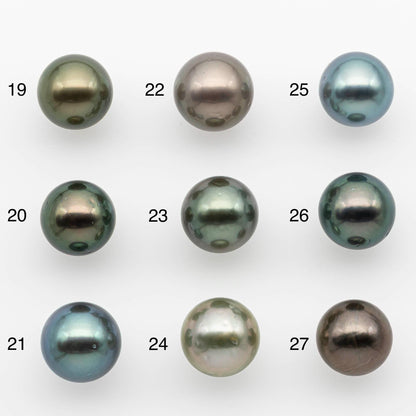12-13mm Tahitian Pearl in Amazing High Luster and Natural Color, One Piece Undrilled for Making Jewelry, SKU # 2524TH