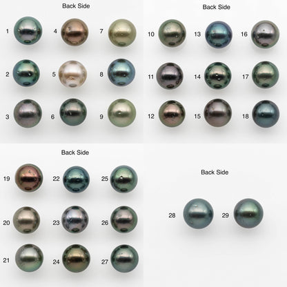 13-14mm Tahitian Pearl in Amazing High Luster and Natural Color, One Piece Undrilled for Making Jewelry, SKU # 2526TH
