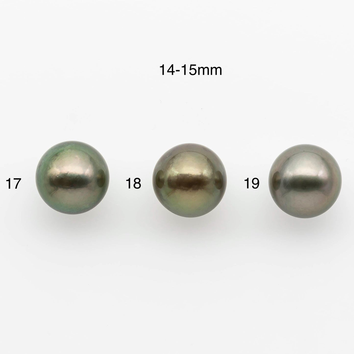 12-15mm Tahitian Pearl with High Luster and Natural Color, One Piece Undrilled for Making Jewelry, SKU # 2528TH