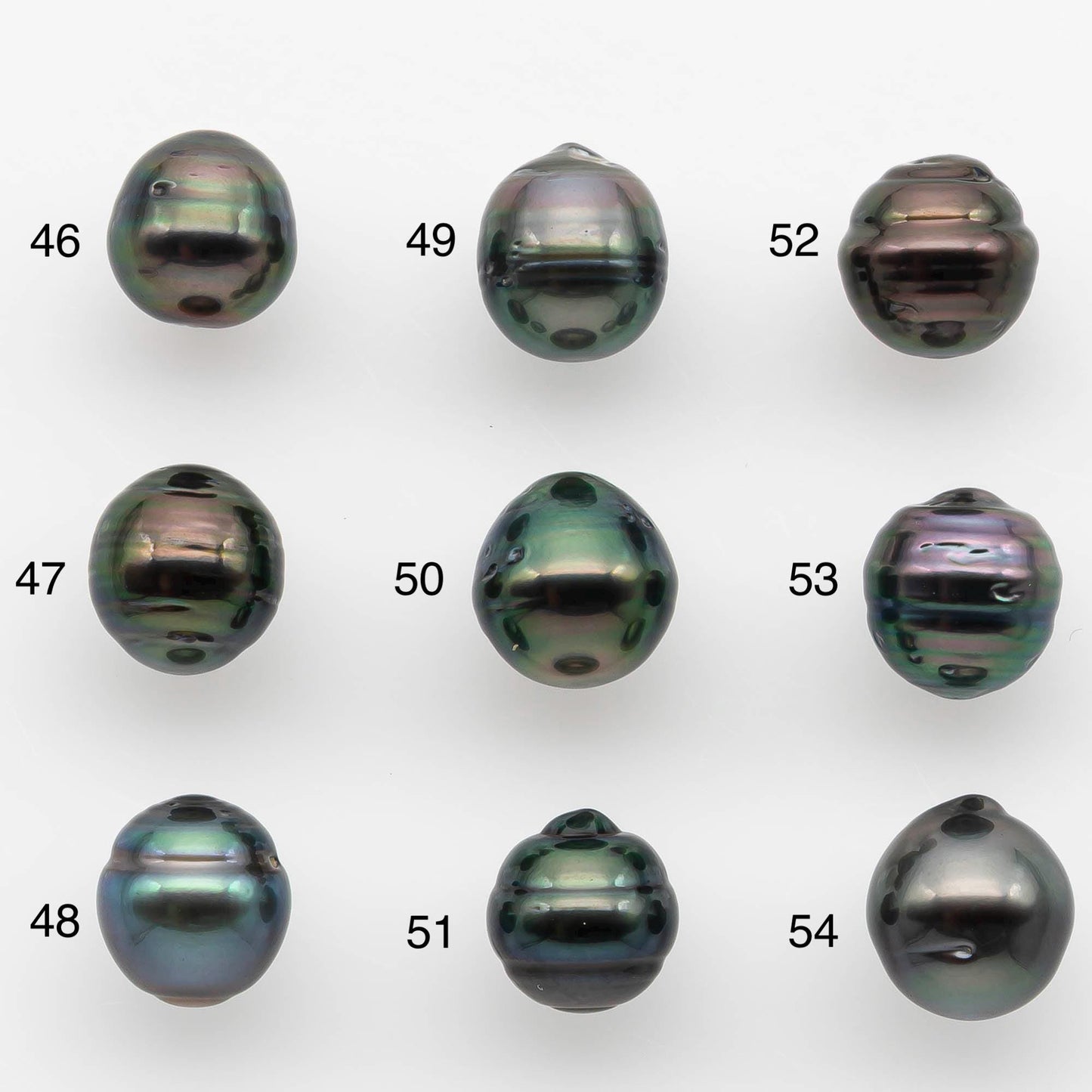 9-10mm Tahitian Pearl with High Luster and Natural Color, One Piece Undrilled for Making Jewelry, SKU # 2529TH