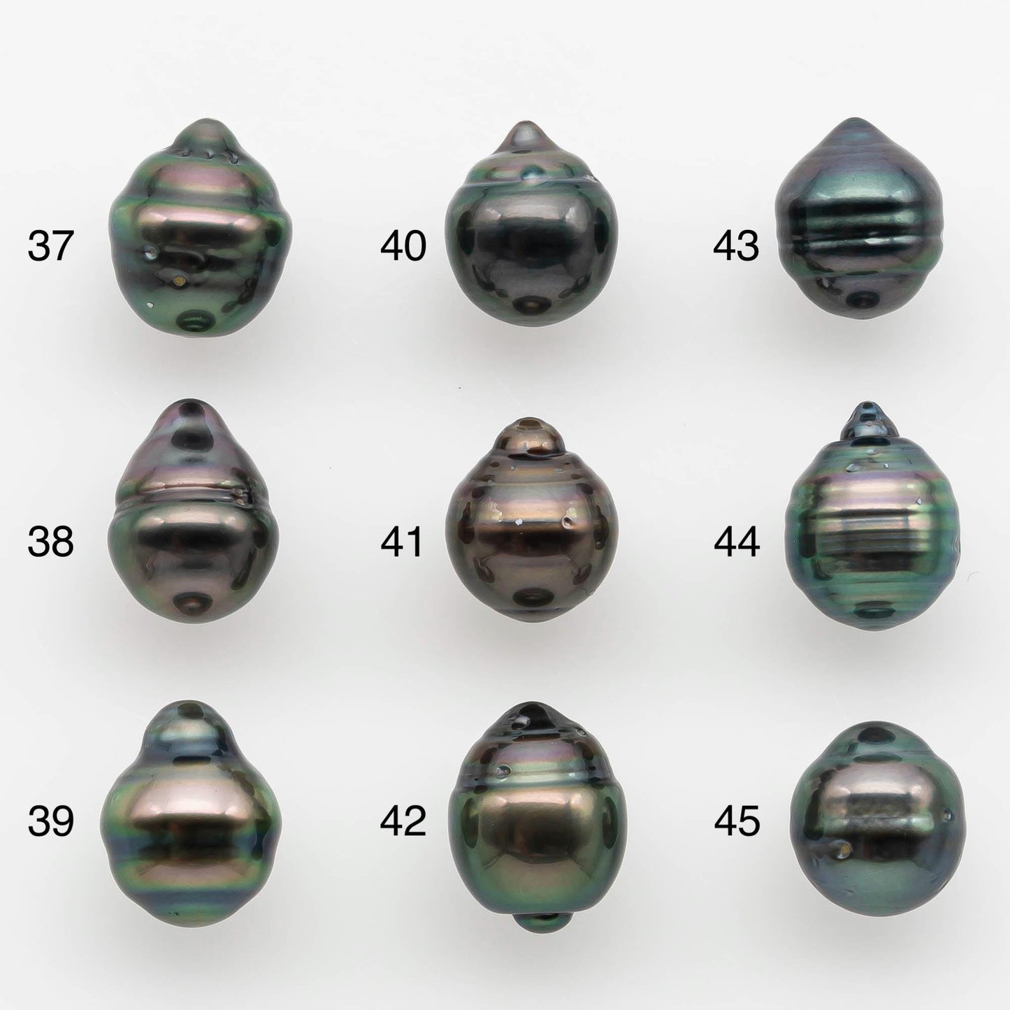 9-10mm Tahitian Pearl with High Luster and Natural Color, One Piece Undrilled for Making Jewelry, SKU # 2532TH