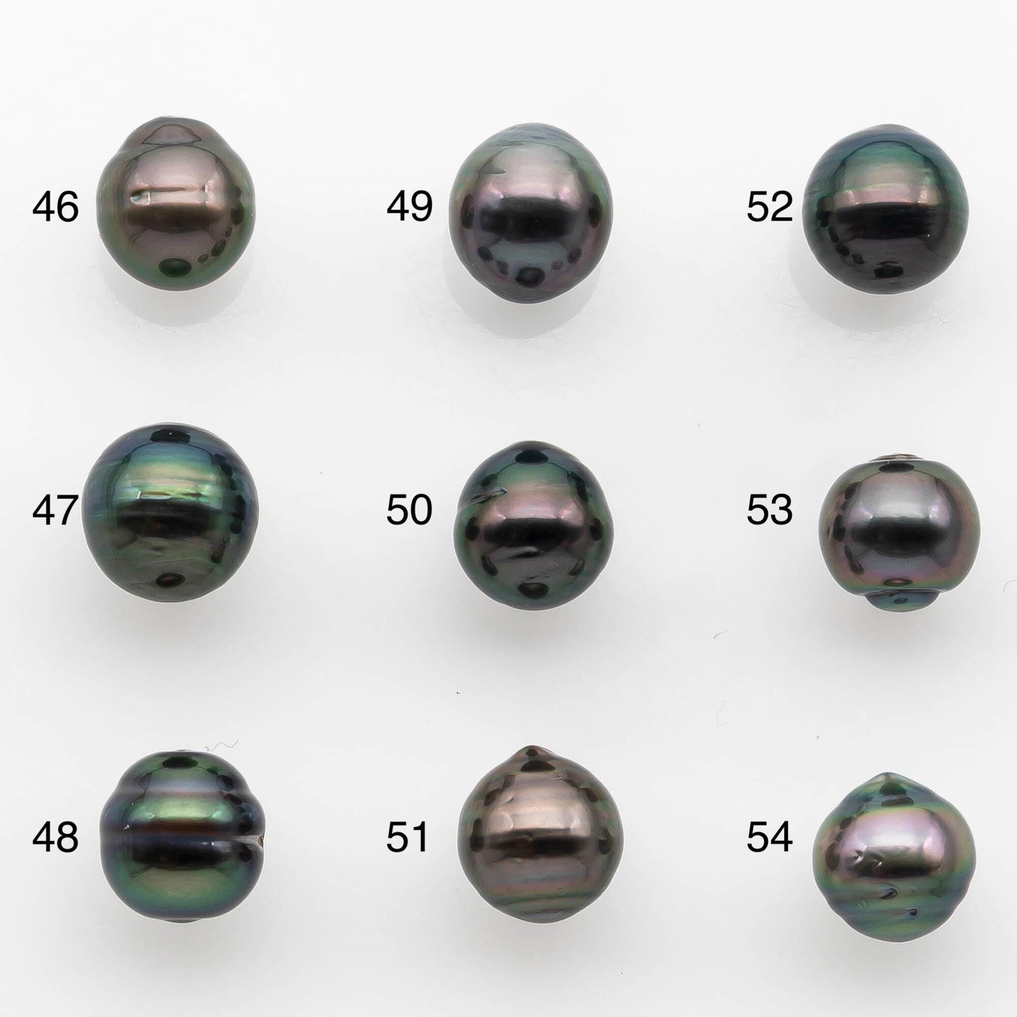 8-9mm Tahitian Pearl with High Luster and Natural Color, One Piece Undrilled for Making Jewelry, SKU # 2536TH