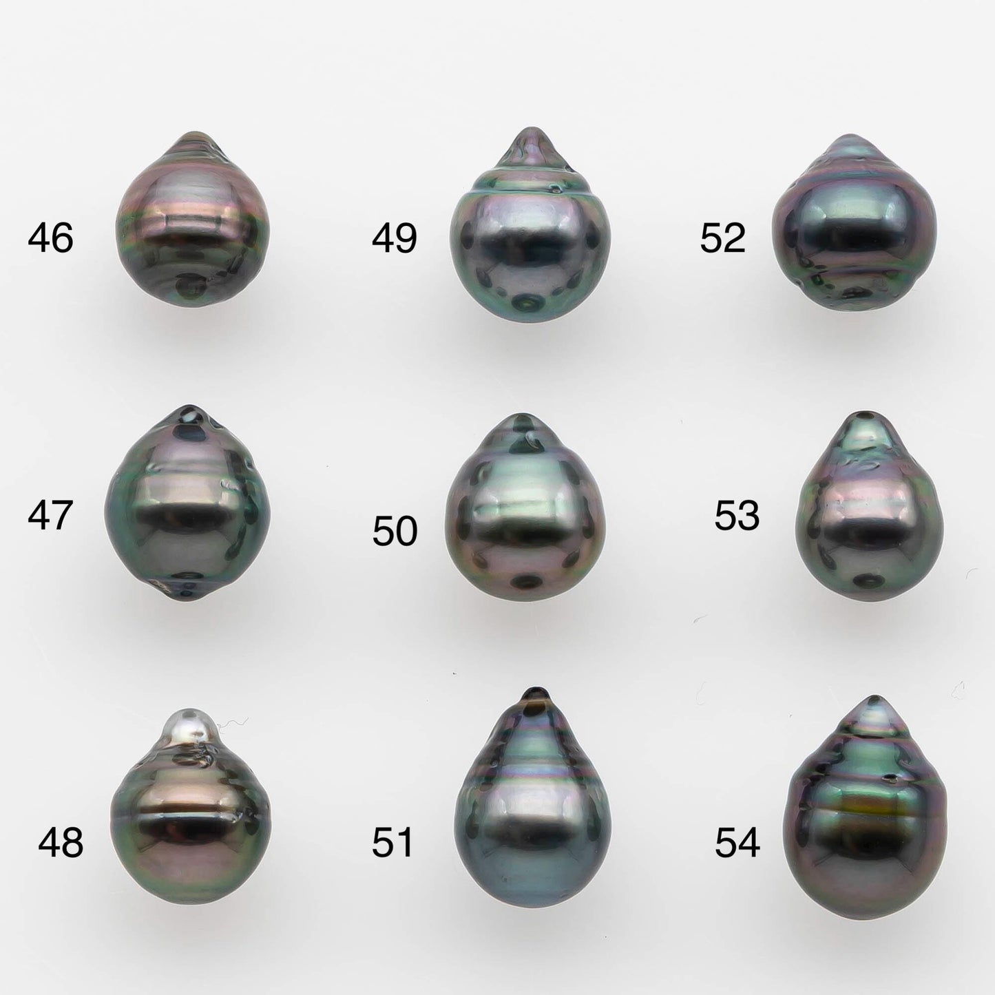 8-9mm Tahitian Pearl with High Luster and Natural Color, One Piece Undrilled for Making Jewelry, SKU # 2537TH