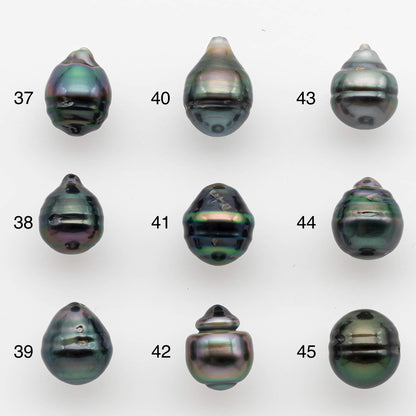 8-9mm Tahitian Pearl with High Luster and Natural Color, One Piece Undrilled for Making Jewelry, SKU # 2539TH