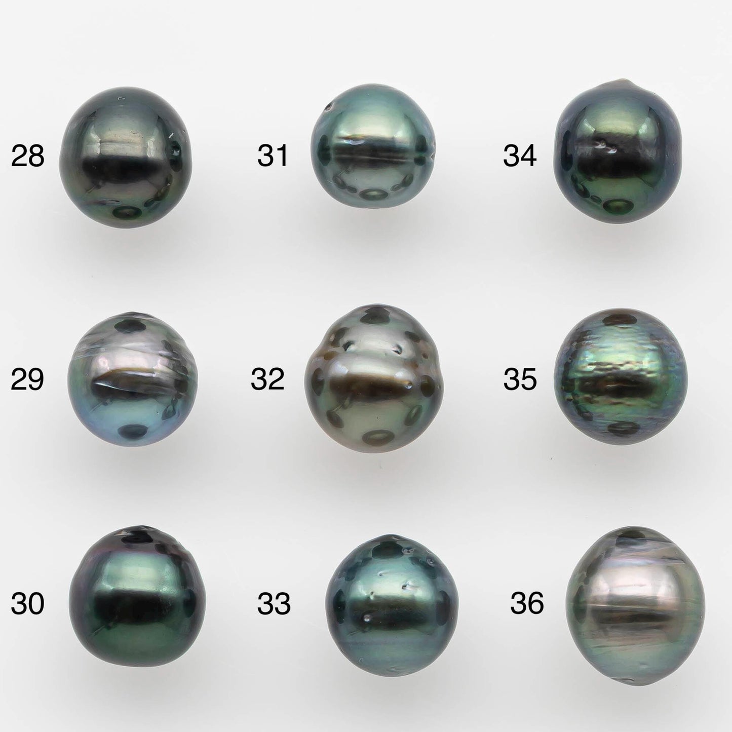 8-9mm Tahitian Pearl in Natural Color with High Luster and Minor Blemishes, One Piece Undrilled for Making Jewelry, SKU # 2579TH