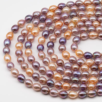 10-12mm Edison Pearl Strand with Amazing High Luster and All Natural Colors, SKU # 2493ED