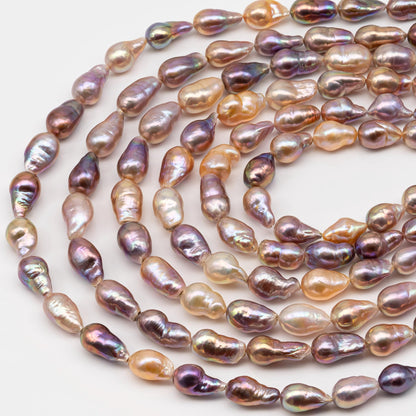 10-12mm Edison Pearl Strand with Amazing High Luster and All Natural Colors, SKU # 2499ED