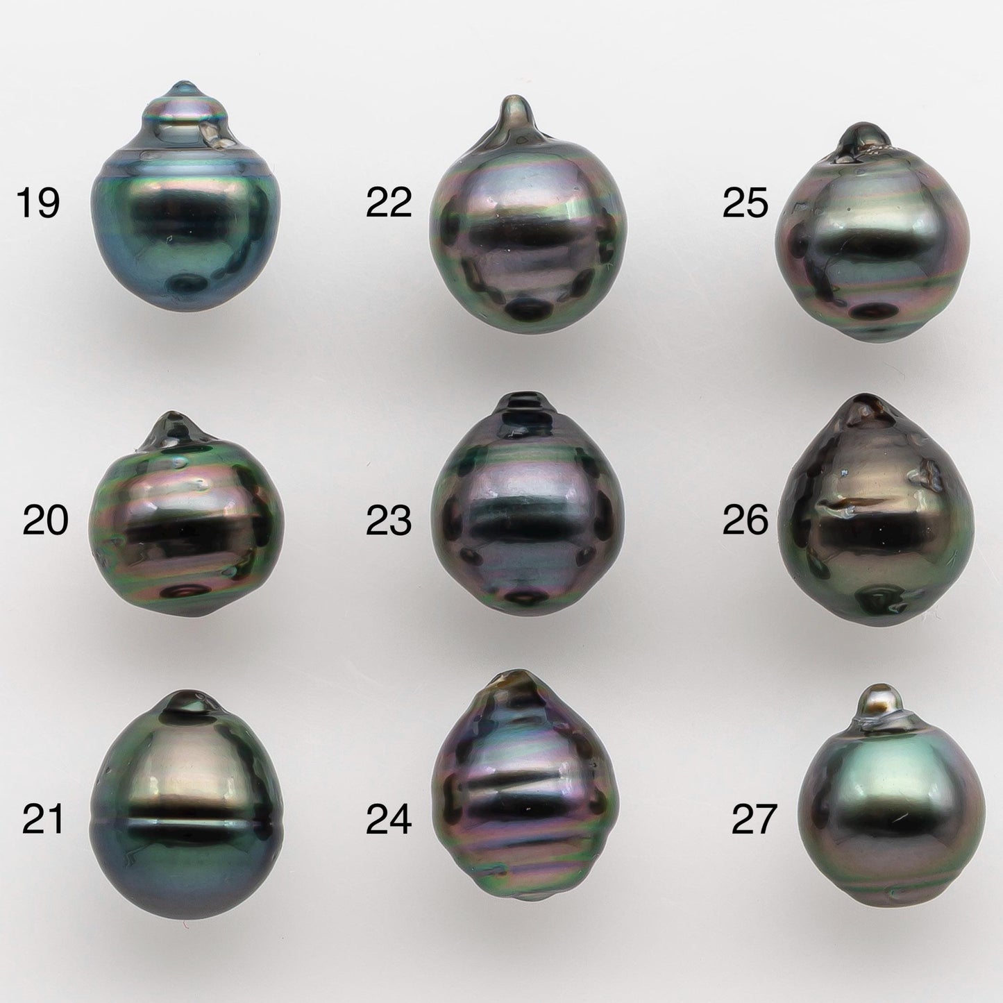 9-10mm Tahitian Pearl with High Luster and Natural Color, One Piece Undrilled for Making Jewelry, SKU # 2505TH