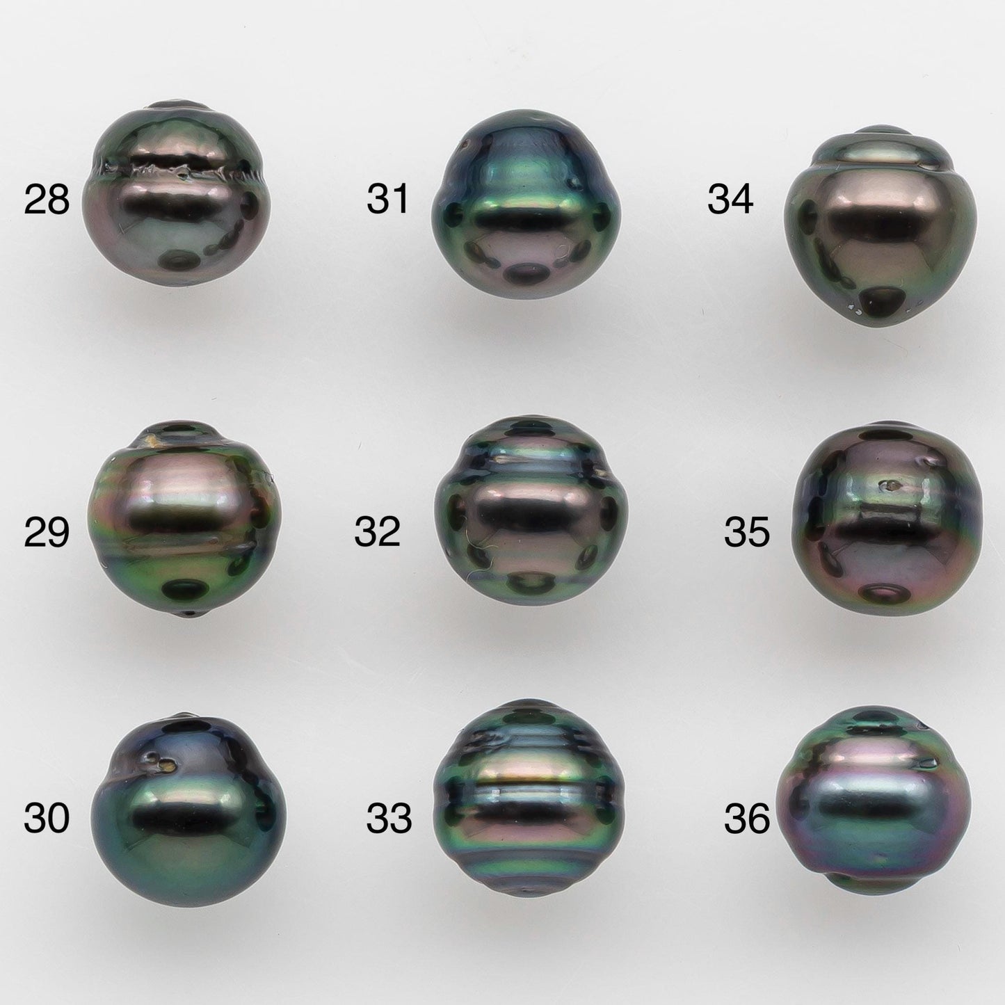 9-10mm Tahitian Pearl with High Luster and Natural Color, One Piece Undrilled for Making Jewelry, SKU # 2508TH