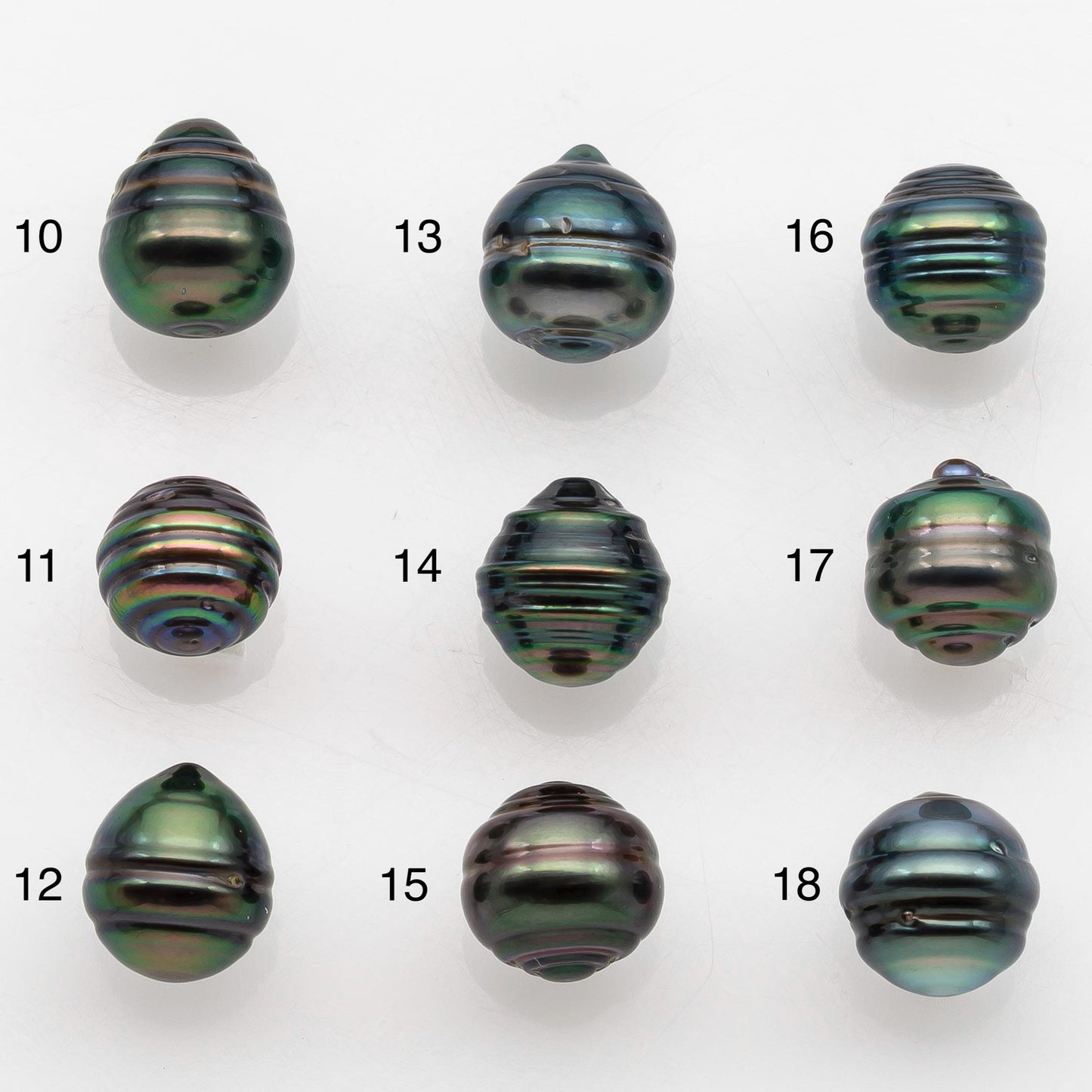 8-9mm Tahitian Pearl with High Luster and Natural Color, One Piece Undrilled for Making Jewelry, SKU # 2511TH