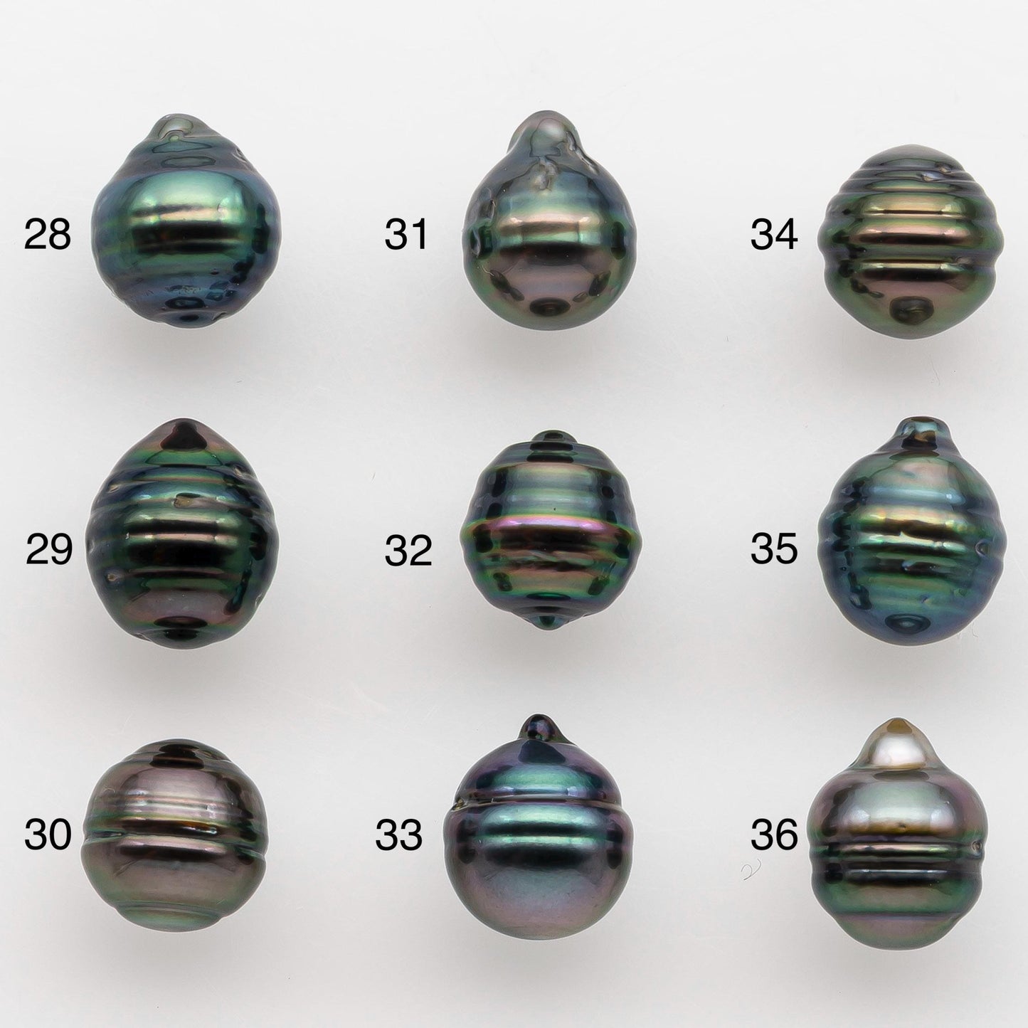 8-9mm Tahitian Pearl with High Luster and Natural Color, One Piece Undrilled for Making Jewelry, SKU # 2511TH