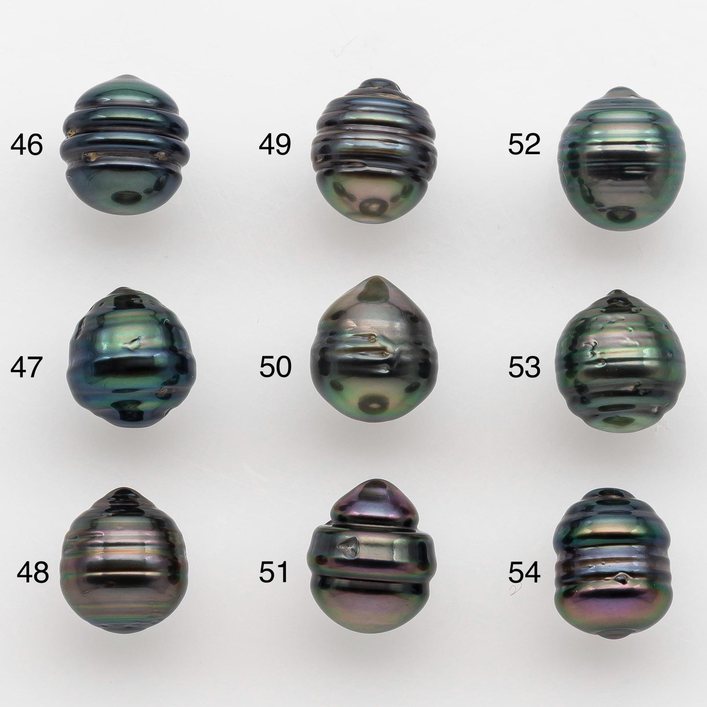 8-9mm Tahitian Pearl with High Luster and Natural Color, One Piece Undrilled for Making Jewelry, SKU # 2511TH
