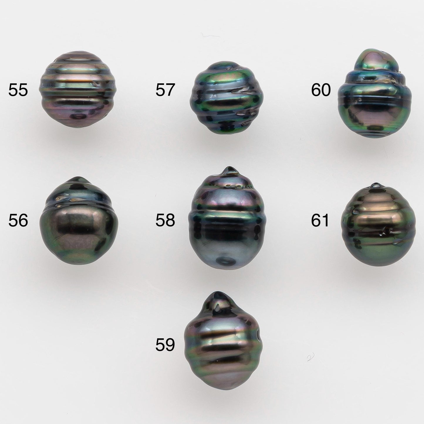 8-9mm Tahitian Pearl with High Luster and Natural Color, One Piece Undrilled for Making Jewelry, SKU # 2511TH