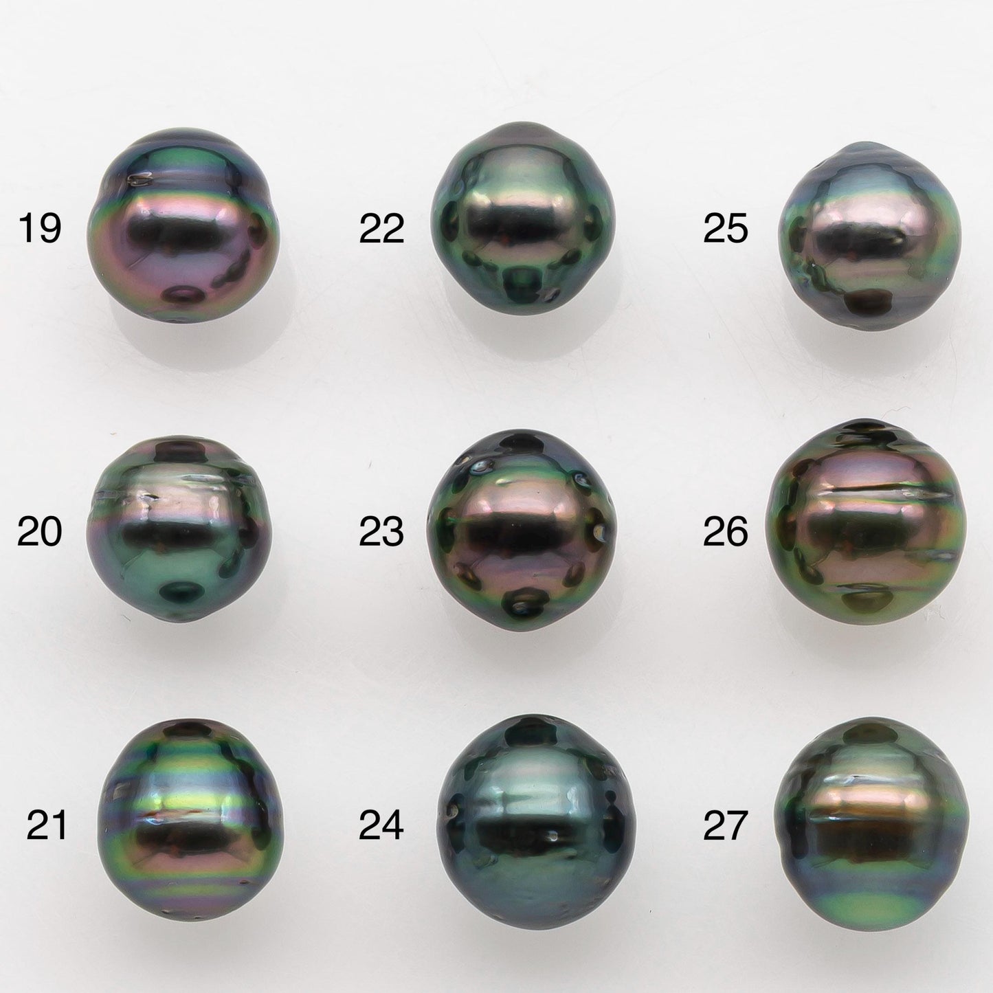 9-10mm Tahitian Pearl with High Luster and Natural Color, One Piece Undrilled for Making Jewelry, SKU # 2515TH