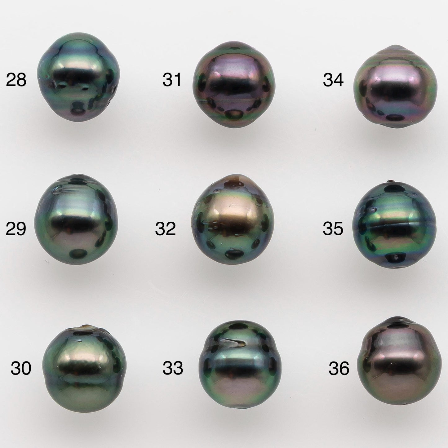 8-9mm Tahitian Pearl with High Luster and Natural Color, One Piece Undrilled for Making Jewelry, SKU # 2516TH