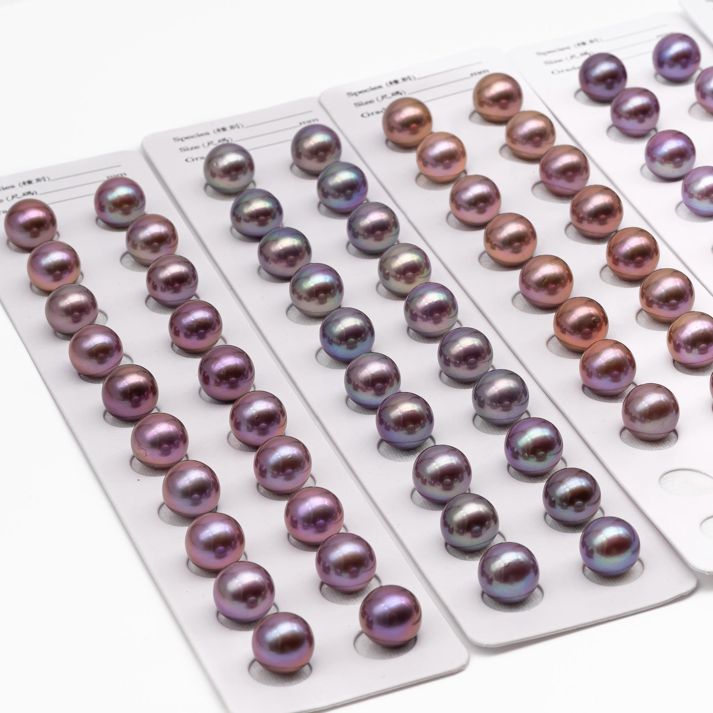 9-13mm Matching Pair Edison Pearl with Natural Colors and High Lusters, 1 Pair, Undrilled for Making Earring, SKU # 2517EP