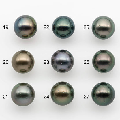 13-14mm Tahitian Pearl in Amazing High Luster and Natural Color, One Piece Undrilled for Making Jewelry, SKU # 2526TH