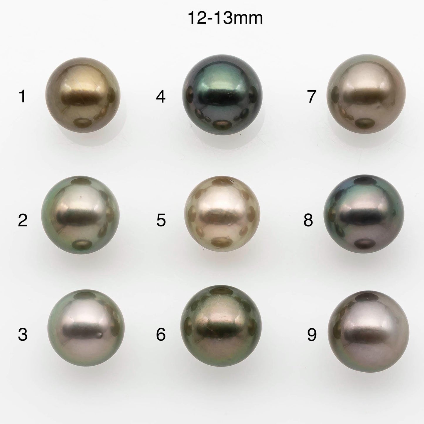 12-15mm Tahitian Pearl with High Luster and Natural Color, One Piece Undrilled for Making Jewelry, SKU # 2528TH