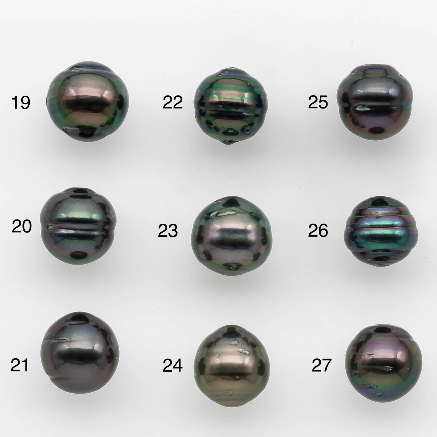 9-10mm Tahitian Pearl with High Luster and Natural Color, One Piece Undrilled for Making Jewelry, SKU # 2529TH
