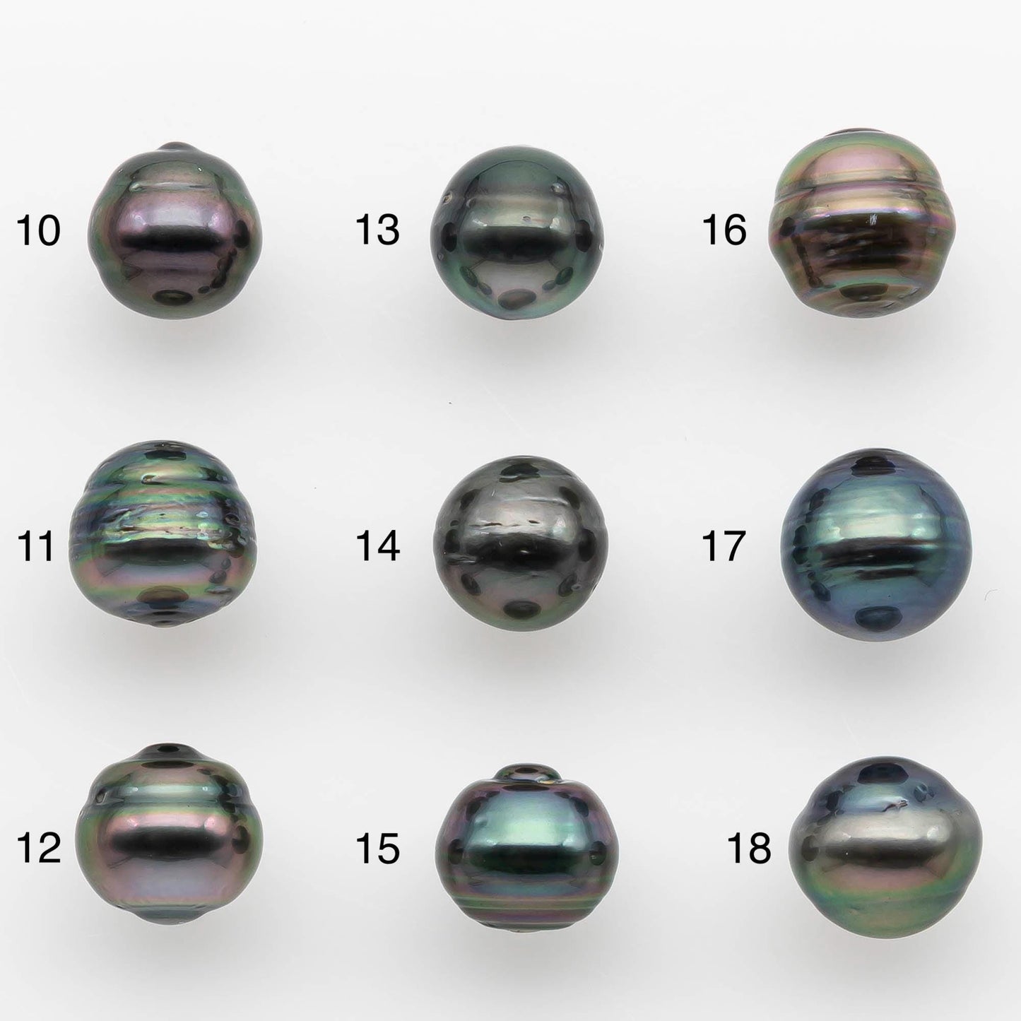 9-10mm Tahitian Pearl with High Luster and Natural Color, One Piece Undrilled for Making Jewelry, SKU # 2530TH