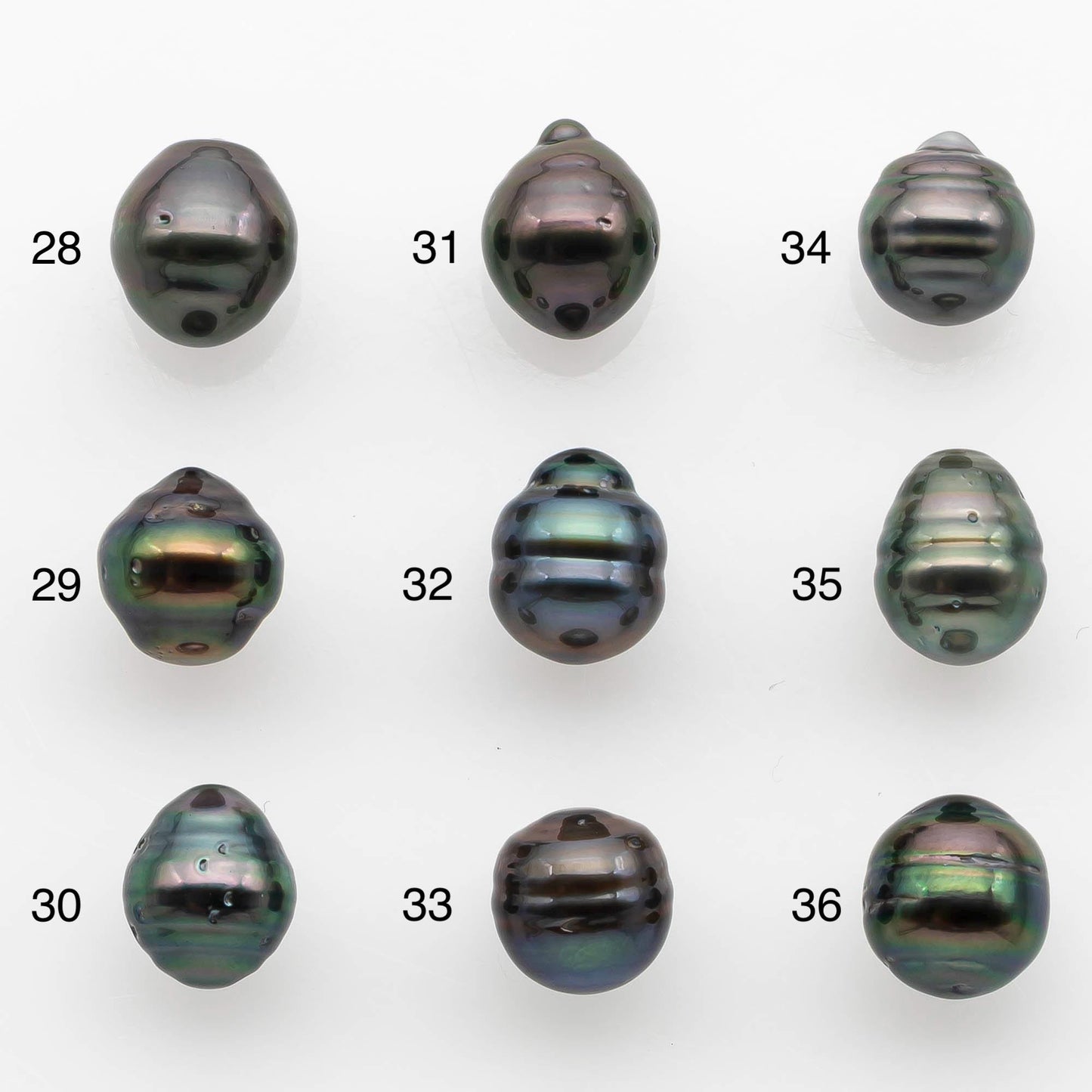 8-9mm Tahitian Pearl with High Luster and Natural Color, One Piece Undrilled for Making Jewelry, SKU # 2538TH
