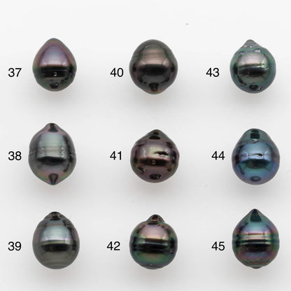 8-9mm Tahitian Pearl with High Luster and Natural Color, One Piece Undrilled for Making Jewelry, SKU # 2538TH