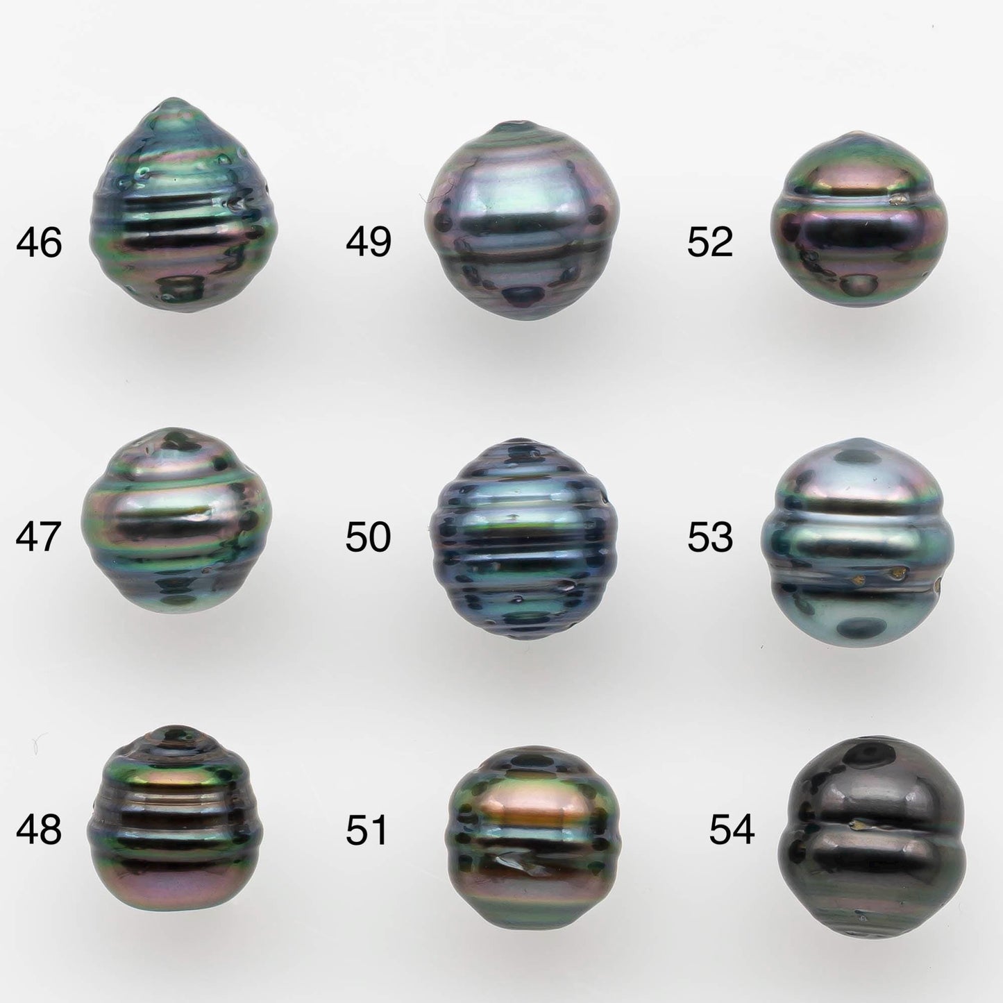 8-9mm Tahitian Pearl in Natural Color with High Luster and Minor Blemishes, One Piece Undrilled for Making Jewelry, SKU # 2582TH