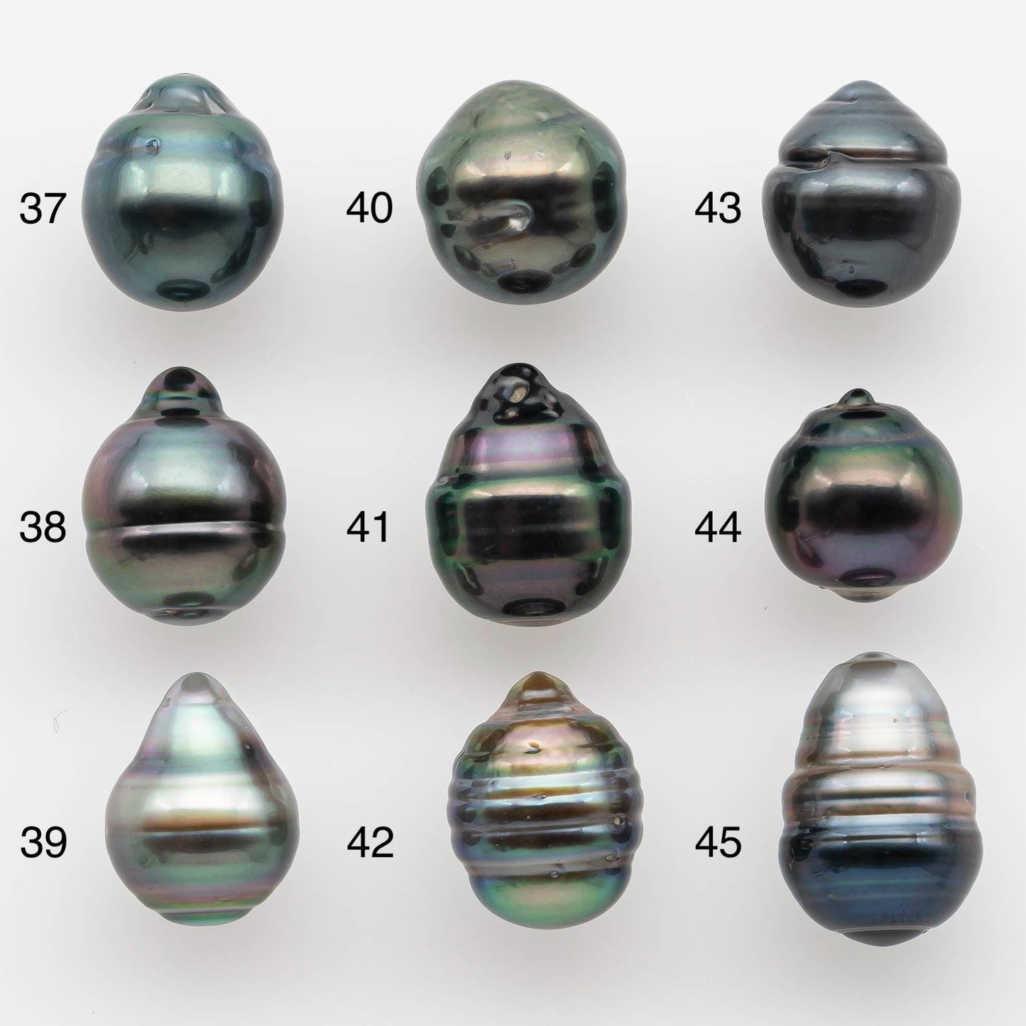 9-10mm Tahitian Pearl in Natural Color with High Luster and Minor Blemishes, One Piece Undrilled for Making Jewelry, SKU # 2588TH