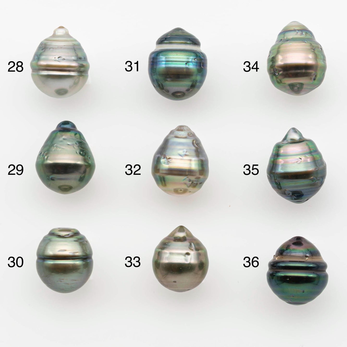 9-10mm Tahitian Pearl in Natural Color with High Luster and Minor Blemishes, One Piece Undrilled for Making Jewelry, SKU # 2656TH