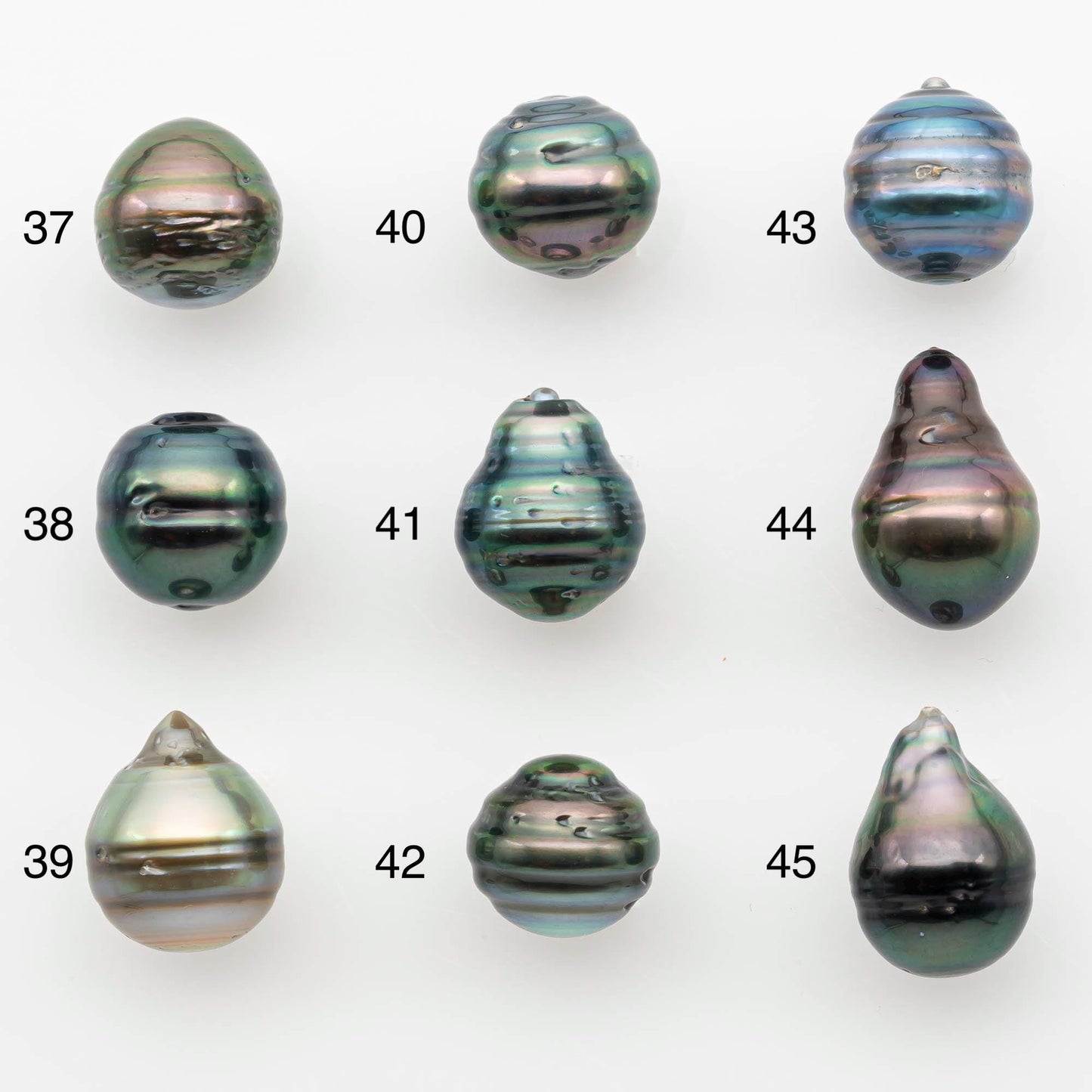 9-10mm Tahitian Pearl in Natural Color with High Luster and Minor Blemishes, One Piece Undrilled for Making Jewelry, SKU # 2656TH