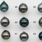 12-13mm Drop Tahitian Pearl Loose Single Piece Undrilled with Nice Luster and Natural Color for Jewelry Making, SKU # 1247TH