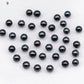 dark color loose Round Tahitian Pearl with lesser blemishes 