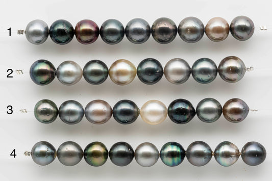 Tahitian Pearl in multicolor from stand 1 to 4.