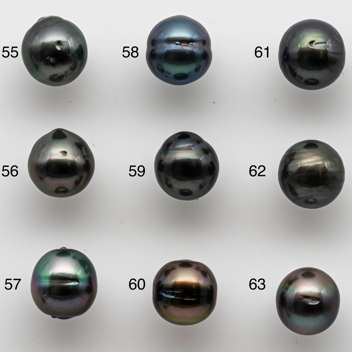 Choose your Tahitian Pearl Piece from 55 to 63