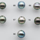 9-10mm Colorful Tahitian Pearl Loose Near Round with Natural Colors and High Lusters, Blemishes and Predrilled Hole, SKU # 1388TH