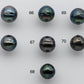 10-11mm Tahitian Pearl Loose Near Round with Luster and Blemish, Predrilled Hole, SKU # 1393TH