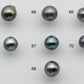 9-10mm Tahitian Pearl Near Round Single Piece with High Luster and Natural Colors, Blemishes and Predrilled Hole, SKU # 1384TH