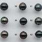 10-11mm Tahitian Pearl Loose Near Round with Luster and Blemish, Predrilled Hole, SKU # 1393TH