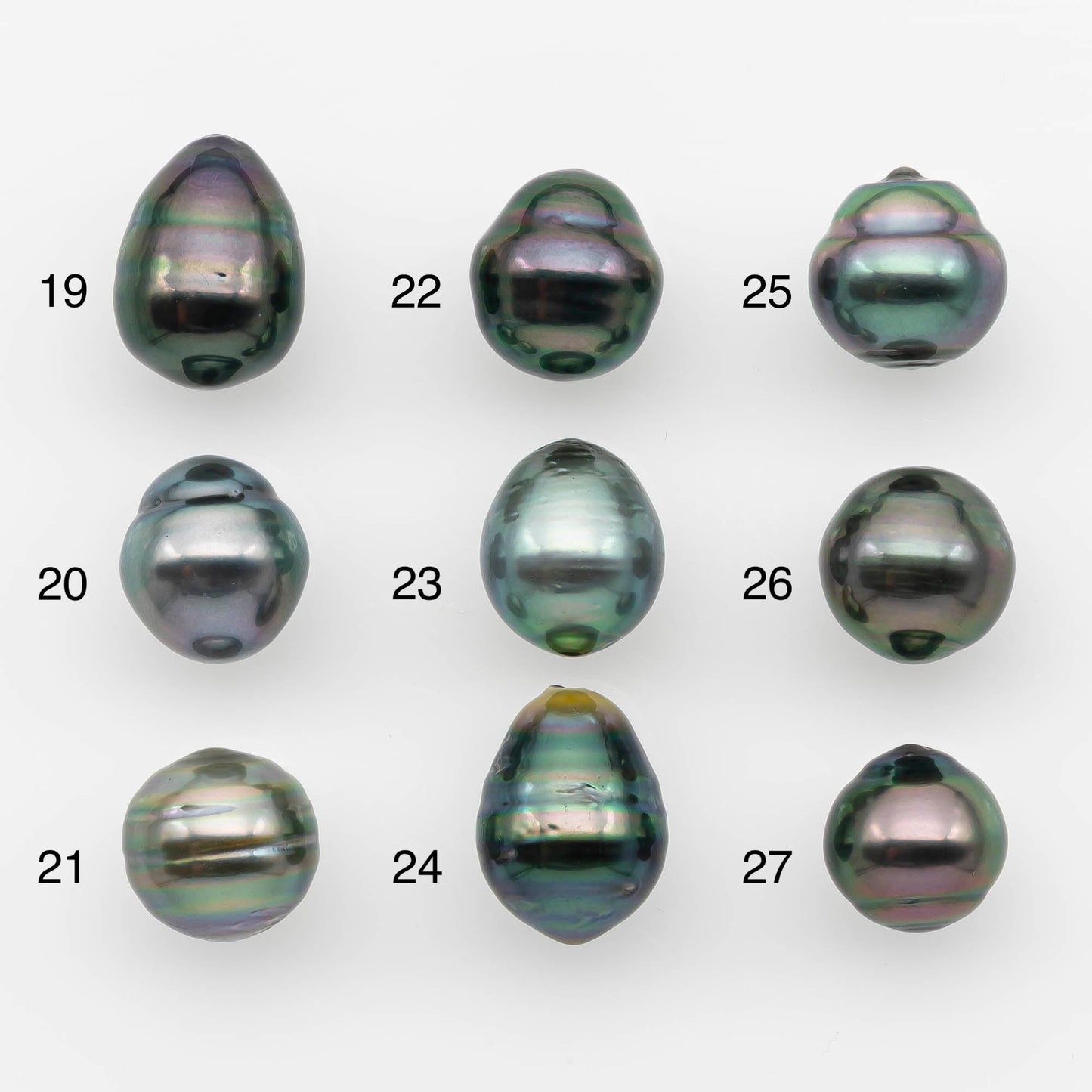 10-11mm Tahitian Pearl, Loose Undrilled with High Luster and for Jewelry Making, SKU # 2690TH