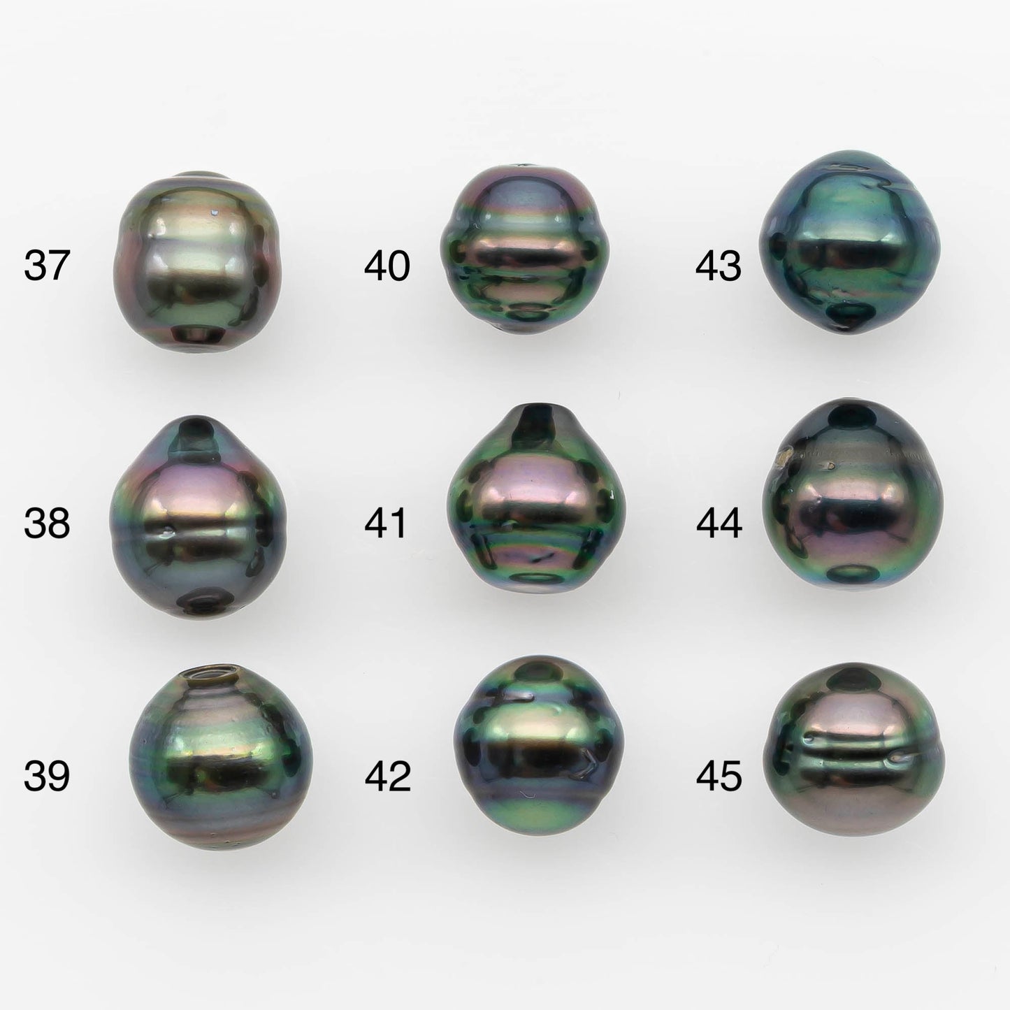 10-11mm Tahitian Pearl, Loose Undrilled with High Luster and for Jewelry Making, SKU # 2690TH