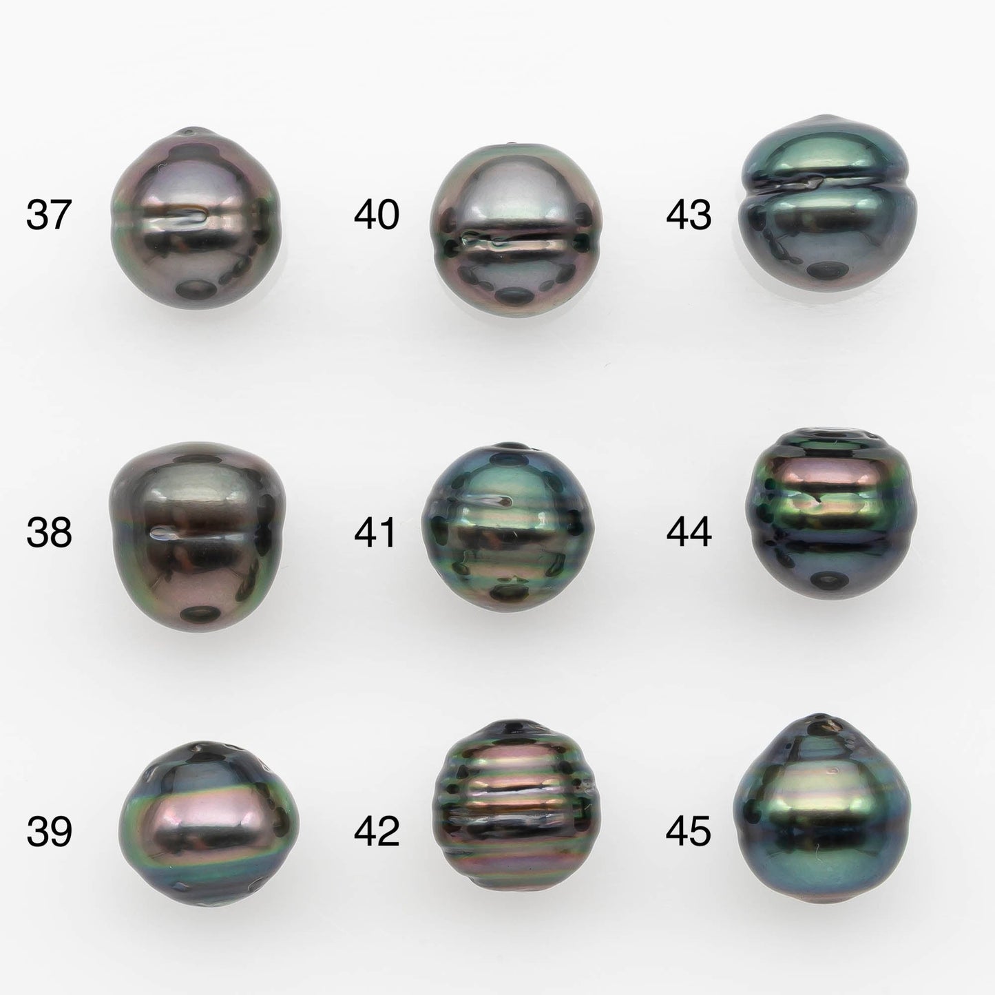 10-11mm Tahitian Pearl, Loose Undrilled with High Luster and for Jewelry Making, SKU # 2692TH