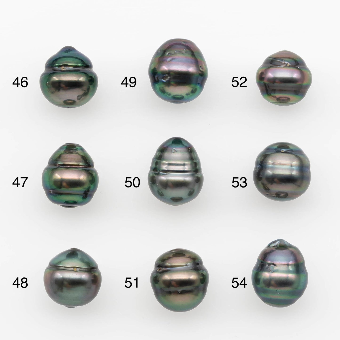 10-11mm Tahitian Pearl, Loose Undrilled with High Luster and for Jewelry Making, SKU # 2692TH